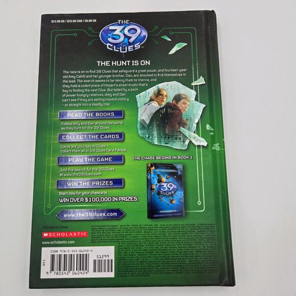 The 39 Clues Series Books #1-#3 Hardcover No Cards The Maze Of Bones 2008 2009 - Picture 4 of 16